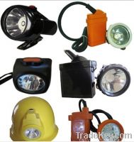 KL2.5LM A cordless safety cap lamp with 2.5Ah Li-ion battery