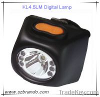 Explosion proof digital miner's lamp , digital cordless safety cap lamp