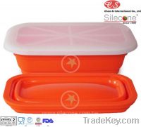 Sell Collapsible Silicone Lunch Box(CS-71)