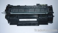 Black toner cartridge Q7553A for HP printers