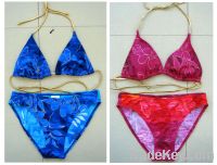 Sell lady's bikini swimwear beachwear