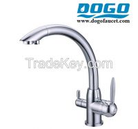 3 Way Water Filter Tri Flow Kitchen Faucet