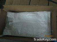 White HDPE tshirt plastic bag