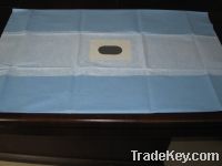 Sell surgical adhesive fenestrated drape