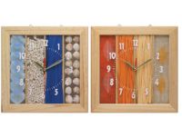 wooden wall clock