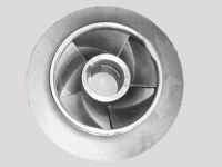 HCH pump casting, Aluminum impeller