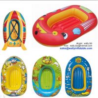 Inflatable baby boat kid's boat, inflatable pool boat toy