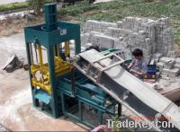 Sell XQY3-10 compressed concrete interloking brick making machine