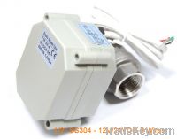 12V or 24V electric water valve 1/2'' SS304 2/3/5 wires 1.0Mpa