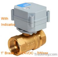 BSP/NPT 1'' 12V/24V DC power control valve 2/3/5 wires TF25-B2-C