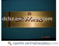 Sell cigarette paper within the frame