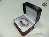 Luxury folding plastic jewelry box good for watch and bracelet
