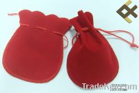 Chinese characteristic velvet drawstring gift bag