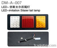 LED tail lamp for sitaier