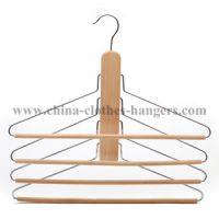 Wooden Multipant Hanger