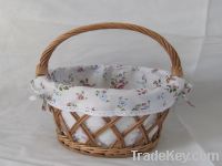 Sell  round willow storage basket