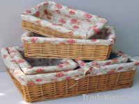 Sell  willow nested  storage boxes