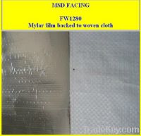 Sell Mylar Film Laminate Woven Fabric (FW1280)