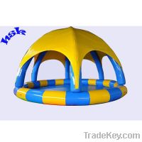 Sell inflatable pool with tent