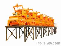 Sell rock crusher JS500 Concrete Mixer