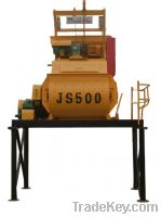 Sell Double shaft JS500 concrete mixer