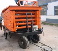 Sell Mobile aerial scissor lift platform(SJY0.3-16)