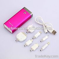 high capacity rechargeable external battery charger mobile phone
