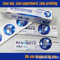 Sell lens label 3D lebel adhesive label