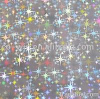Sell holographic film with starry pattern