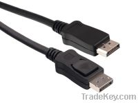 Sell cheap High speed displayPort Cable with latches 24k