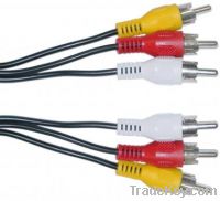 Sell Hot DVD cable, HDTV cable, Composite Audio/Video cable with RAC c