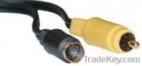 Sell High quality 2 RCA S-Video Cable
