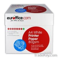 Sell Euroffice A4 Printer Paper 80gsm/75gsm/70gsm