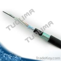 Sell Outdoor GYTA53(G652D) direct burial armored fiber optic cable