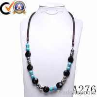 Sell Turquoise Beads Necklaces with Snake Chains (A276)