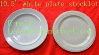 Sell 10.5' white plate stock (GZJT)