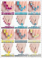 M019-024 Polish Water Print Nail Stickers have 70 style for mix