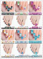 M031-036 Polish Water Print Nail Stickers have 70 style for mix