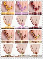 M061-066 Polish Water Print Nail Stickers have 70 style for mix