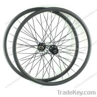 Sell 27.5" Carbon MTB Tubeless Clincher Wheels 23MM with Novatec Hubs D711S