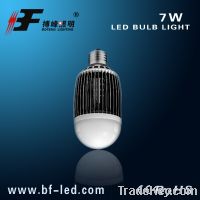 Manufacturer 7w fin shaped smd5730 led bulb e27