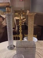 led central piece , led mandap , CRYSTAL MONEY BOX