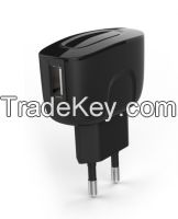Factory supply USB port EU wall charger