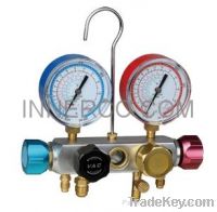 Aluminum Manifold Gauge for R12. R22. R134a. 410a (IC-R736G)