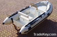 Sell CE approved PVC/Hypalon 6-person rigid inflatable fiberglass boat