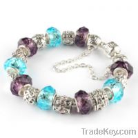 Sell new women glass bracelet jewelry