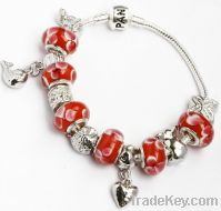 Sell glass beads bracelet jewelry