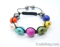 Sell new sunshine shamballa bead bracelet jewelry
