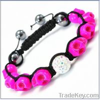 Sell shamballa multi color bracelet jewelry