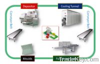 Sell CHOCOLATE DEPOSITING LINE(100KG/HR)